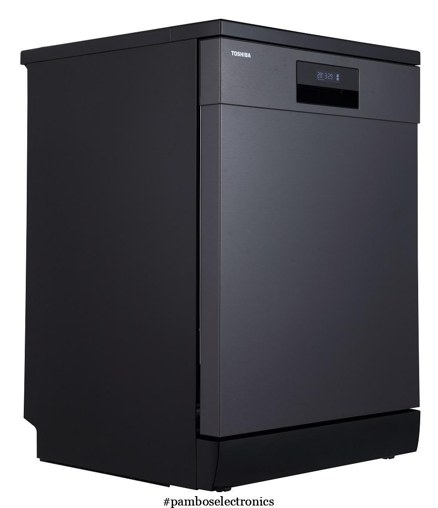 Toshiba DW-15F3EE(BS)-CYP Dishwasher 15 Place Settings