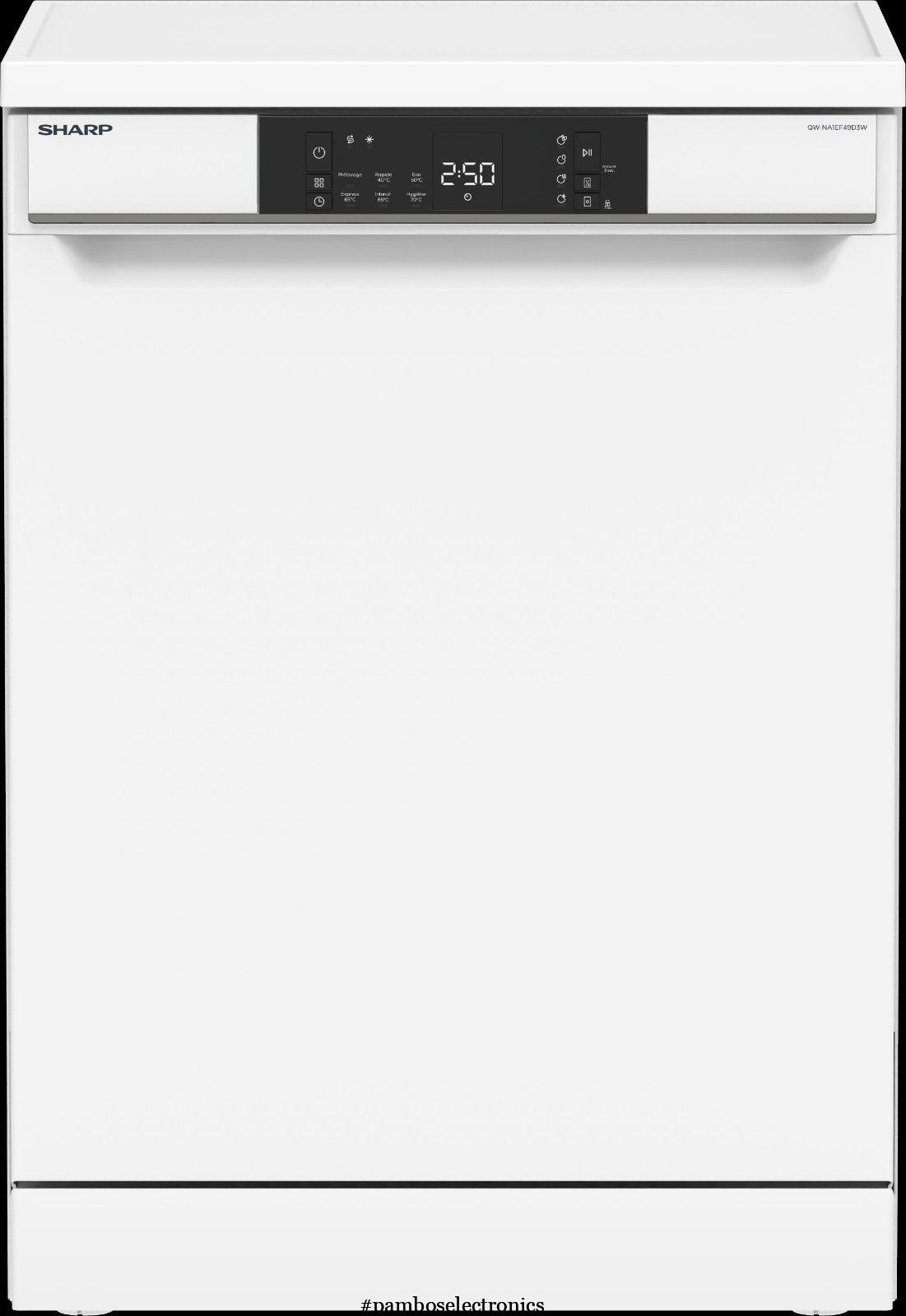 Sharp QW-NA1EF49D3W-EU Dishwasher White