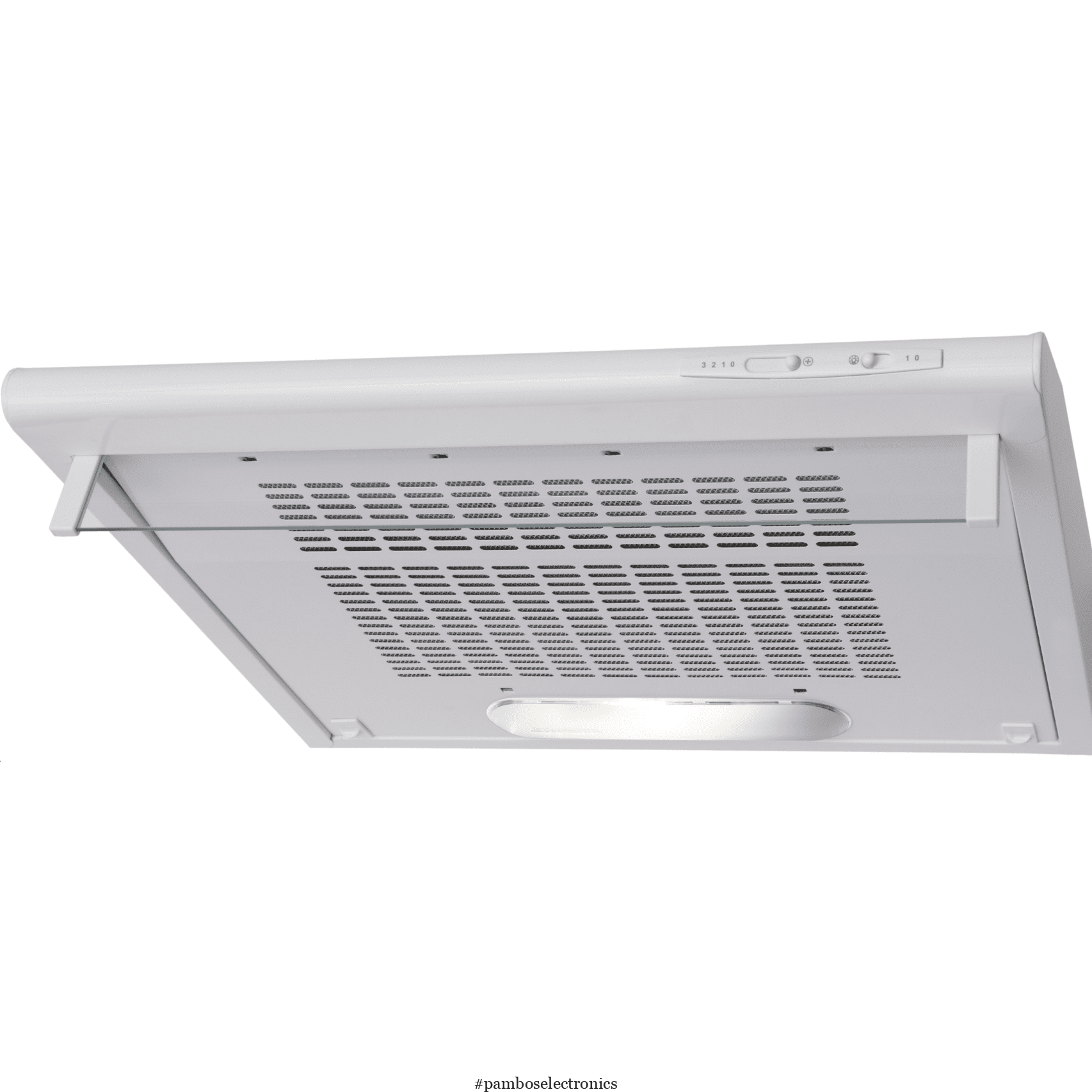 Amica OSC6112W Cooker Hood – Free-Standing 60 cm Hood, White Finish