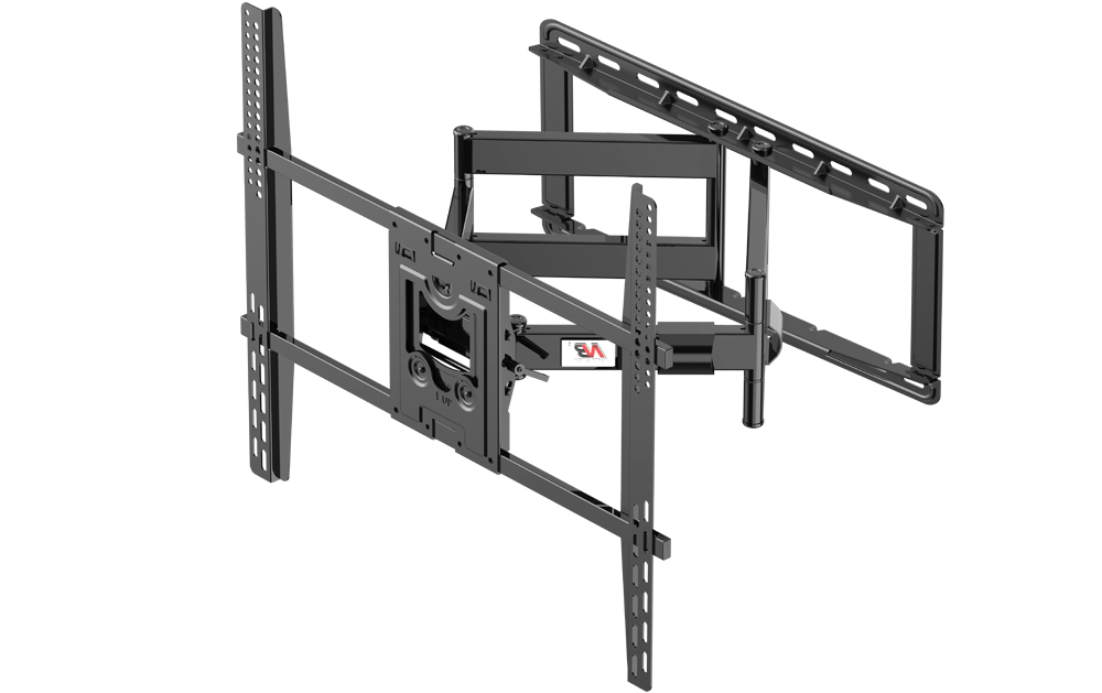 NBMounts SP5 TV Wall Mount 80×60 Turn 4x Arms 90kg