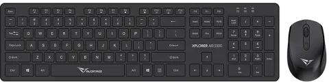 Alcatroz Keyboard & Mouse Wireless Xplorer AIR 3300 Black