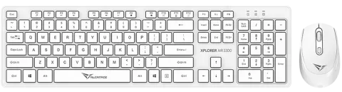 Alcatroz Keyboard & Mouse Wireless Xplorer AIR 3300 White