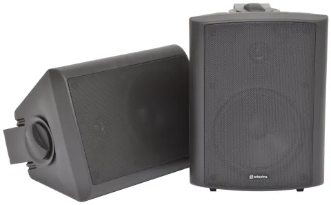 Adastra BC6B Black 6.5” 60W Onwall Speakers 100.908UK (pair)