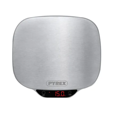 PYREX SB-720 SILVER KITCHEN SCALE