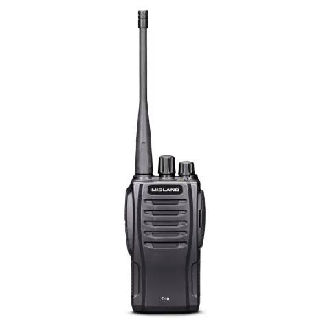 Midland D10 DMR/PMR Digital/Analogue Radio with 50 hr Battery (Single)