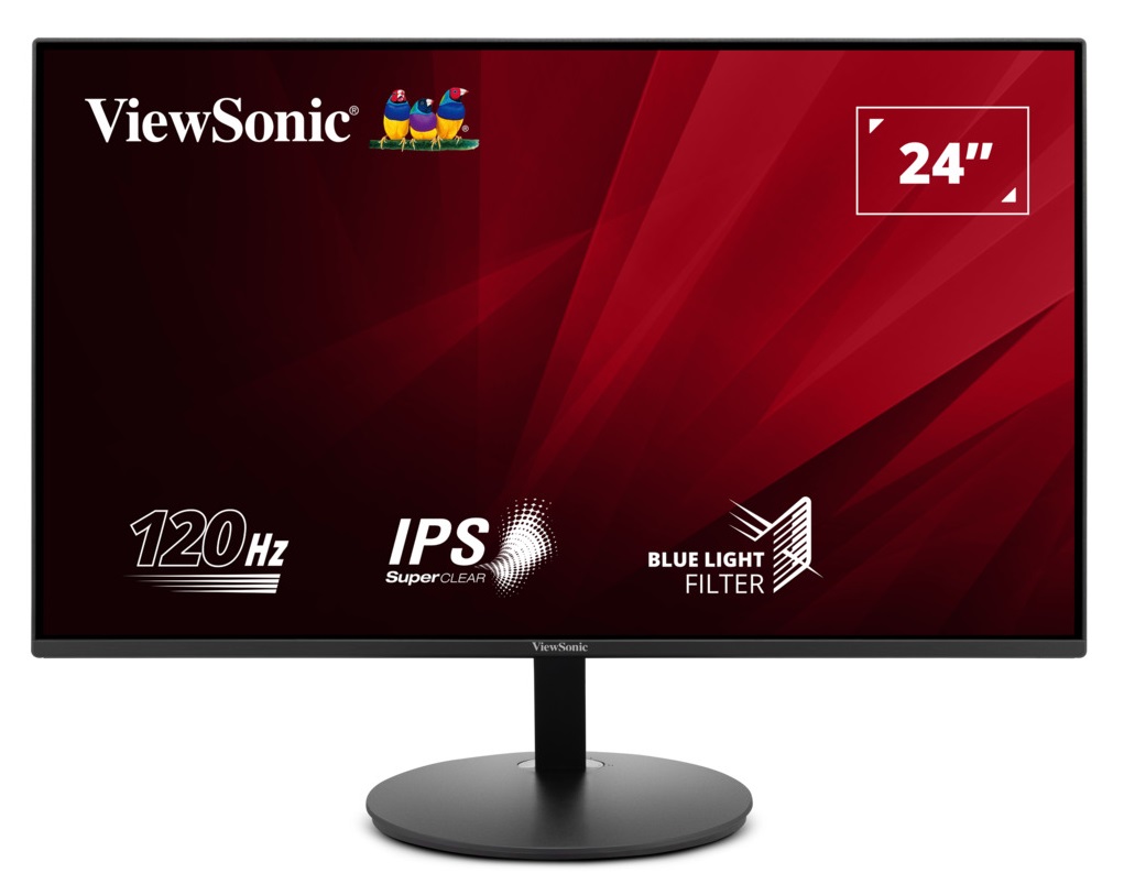 Viewsonic Monitor VA 24” Full-HD IPS 120Hz HDMI/VGA VA24E1-H