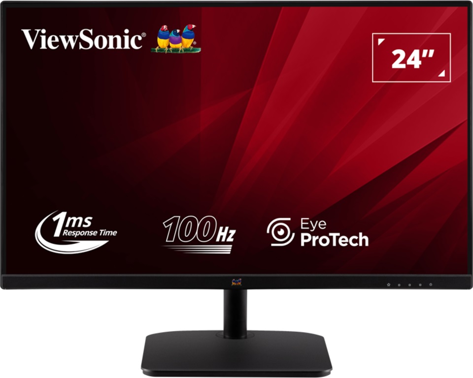Viewsonic Monitor VA 24” Full-HD IPS 100Hz HDMI/VGA VA2432-H-2
