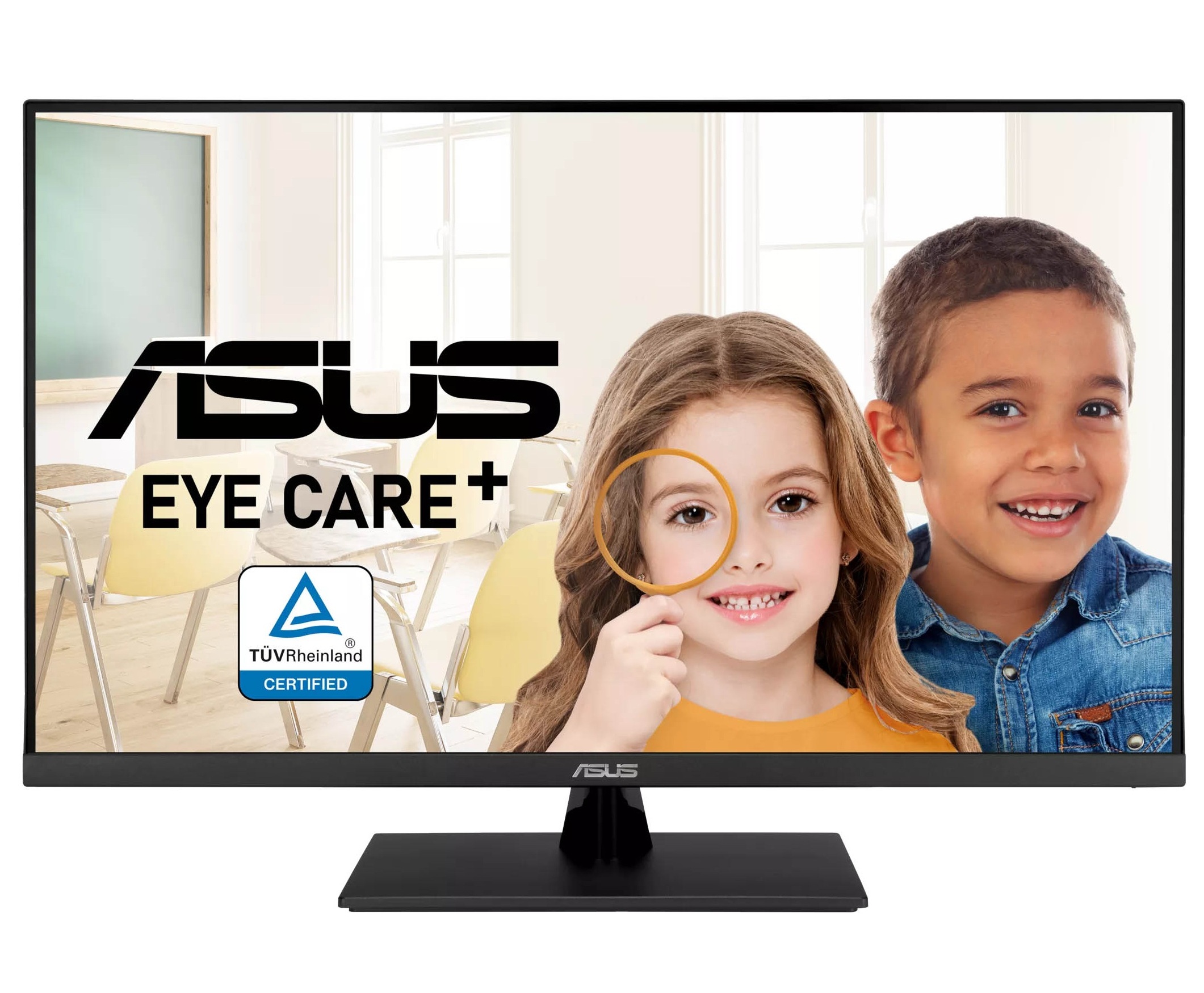 ASUS Monitor EyeCare+ 31.5″ 4K UHD 60Hz HDR-10 VA DP Dual-HDMI Speakers VP327Q