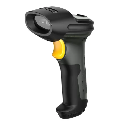 Inateck Barcode Scanner CCD 1D Wireless 2.4GHz/Bluetooth 2600mAh P7 Dark Grey
