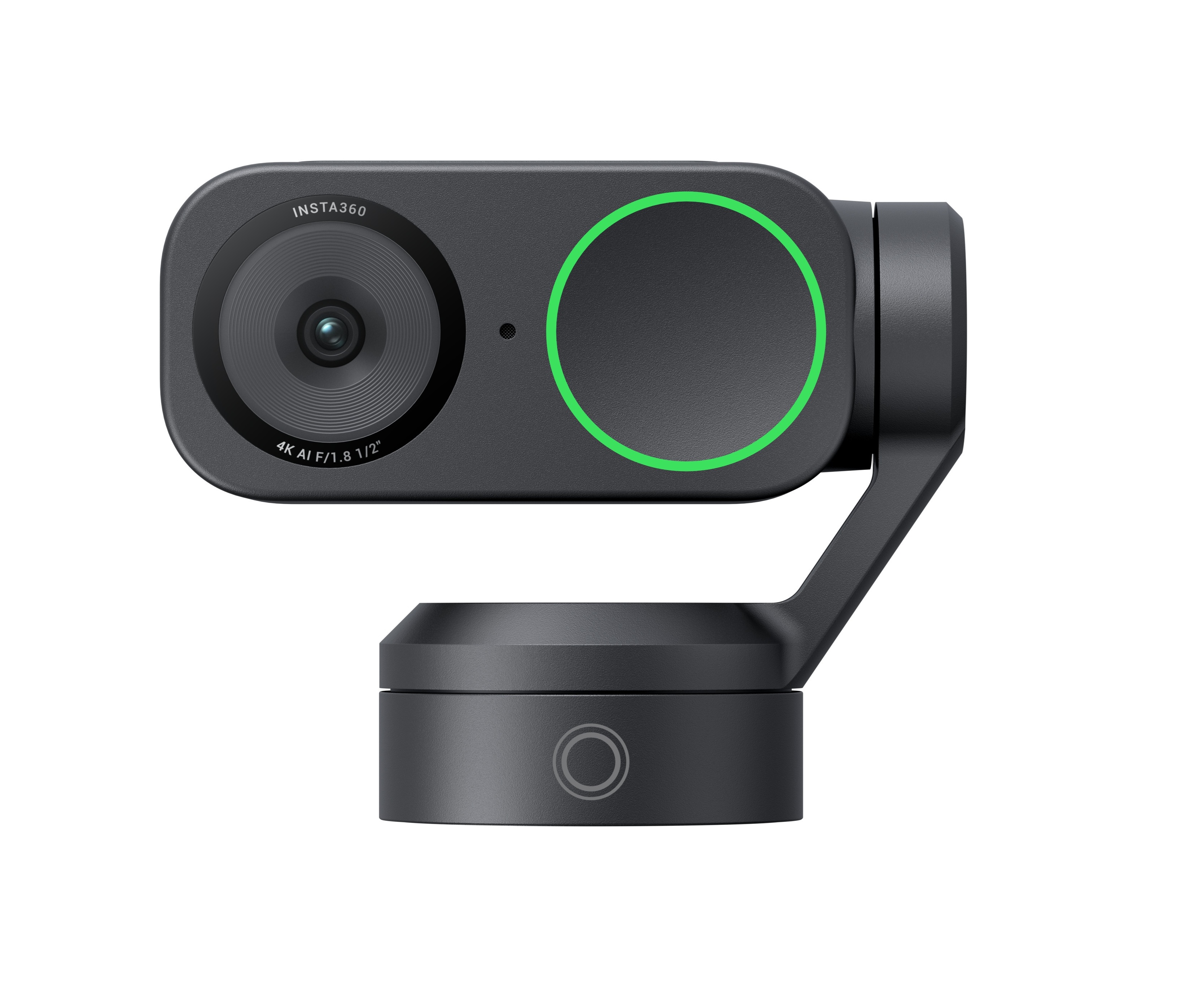 Insta360 Link 2 4K AI Webcam with 2-Axis Gimbal AI Tracking 1/2″ Sensor AI Noise Reduction Graphite Black LINK201