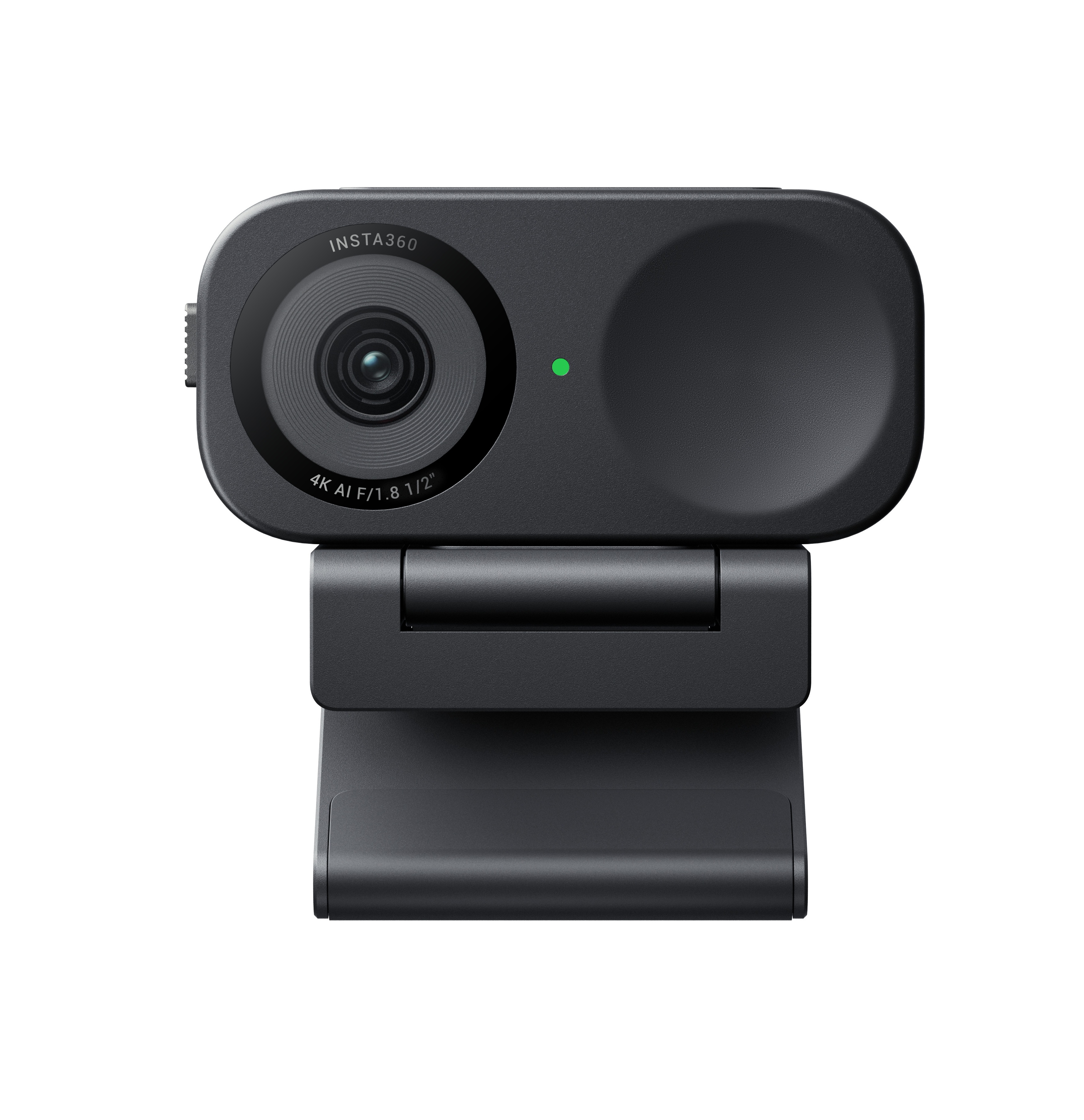 Insta360 Link 2C 4K AI Webcam with AI Auto Framing 1/2″ Sensor AI Noise Reduction Graphite Black LINK2C01