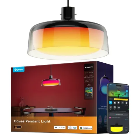 Govee Lamp Ceiling Smart LED Pendant Light RGBICWW + RGBICWW H60C13F1