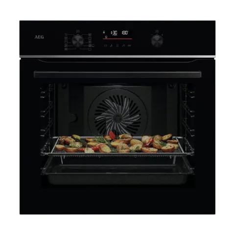 AEG OVEN MULTIFUCTION + PYROLITIC 71L BLACK TS6BP531AB
