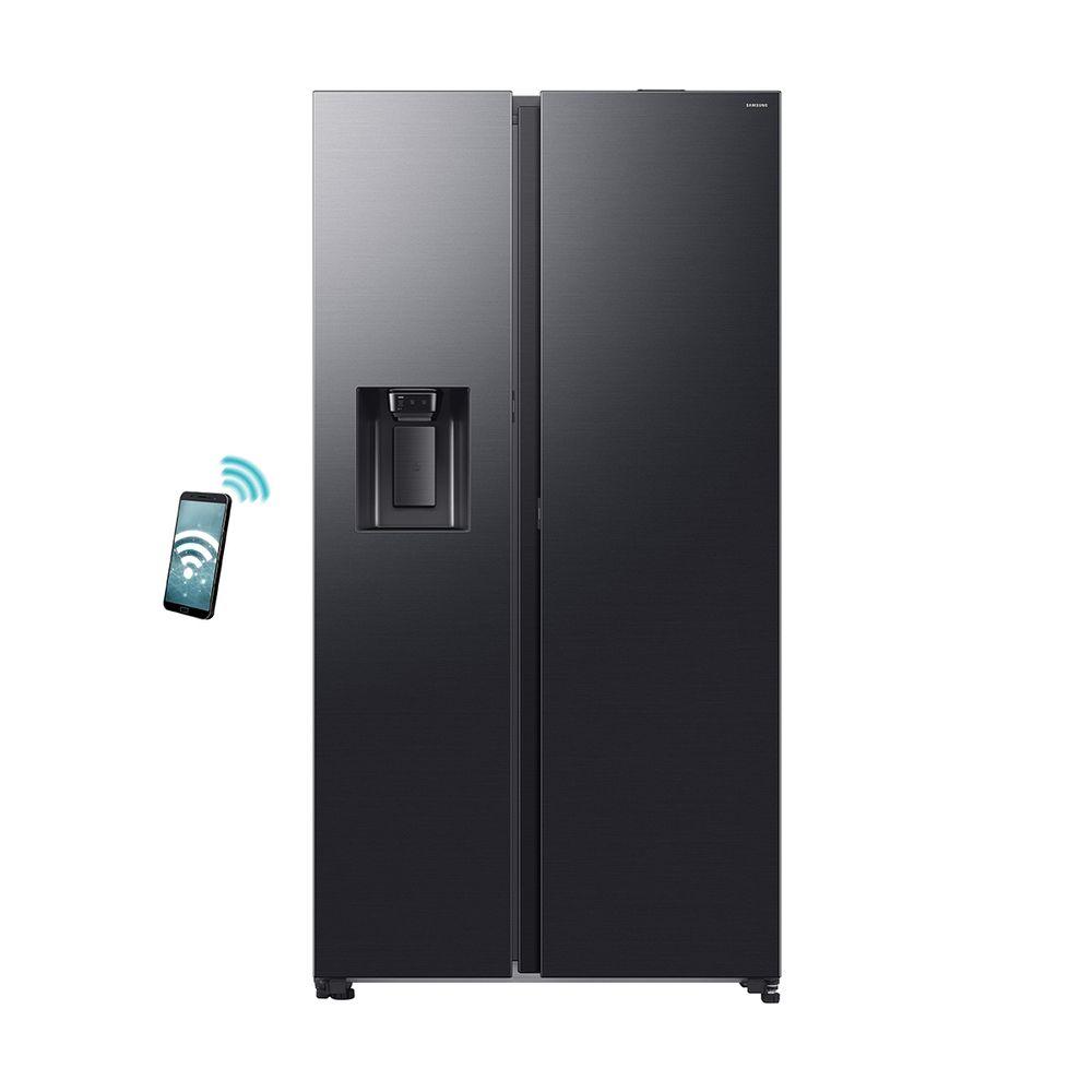 SAMSUNG RS80F64KEFEF REFRIGERATOR SIDE BY SIDE BLACK