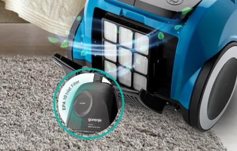 GORENJE BAGLESS VACUUM CLEANER VCE01G4AHGR