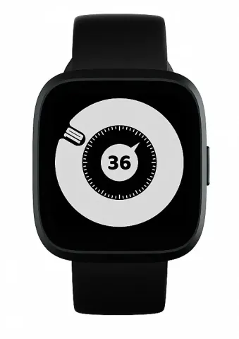HiFuture EDGE Black Compact & Lightweight SmartWatch for Smaller Wrists, Wireless Calling, 7 Day Battery, 1ATM