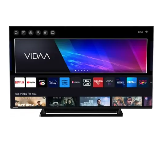 TOSHIBA 50” 4K UHD QLED HDR TV
