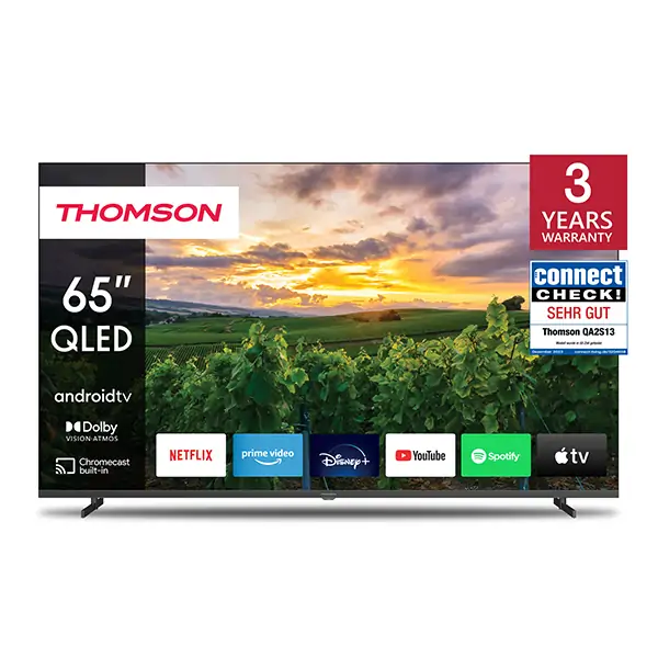 THOMSON 65” UHD QLED SMART TV 65QA2S13