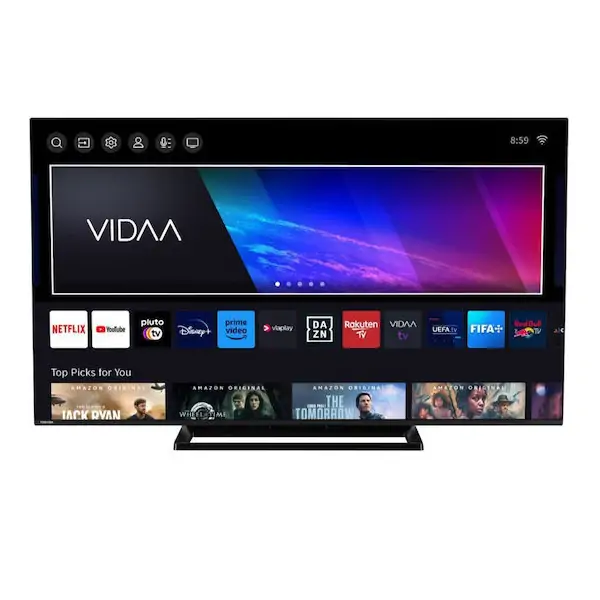 TOSHIBA 65” 4K UHD QLED HDR 65QV3363DG