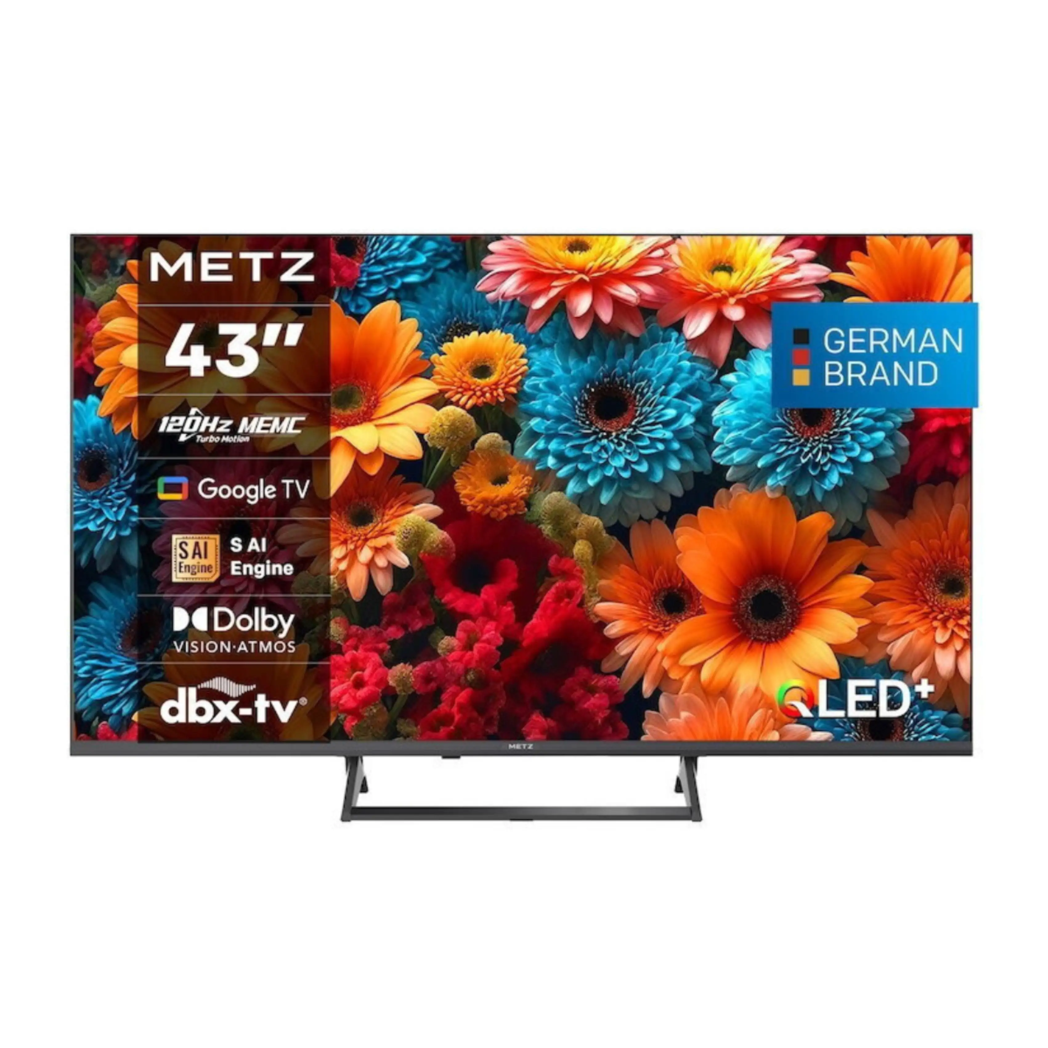 METZ 43MQF7500Z QLED 4K UHD GOOGLE TV 43″