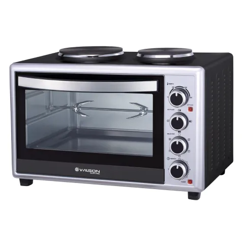 WILSON WFE466KSUK MINI OVEN WITH 2 HOBS