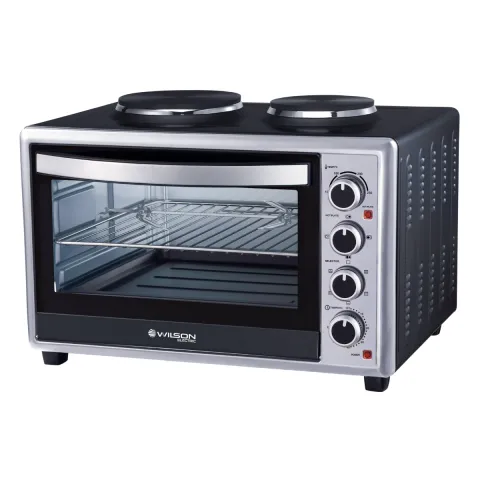 WILSON WFE606KSUK MINI OVEN WITH 2 HOBS