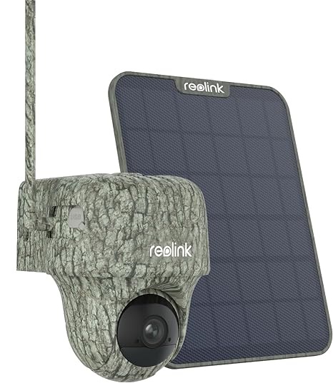 Reolink BP4G Outdoor Battery Camera 4K PTZ GO Ranger PT + Solar