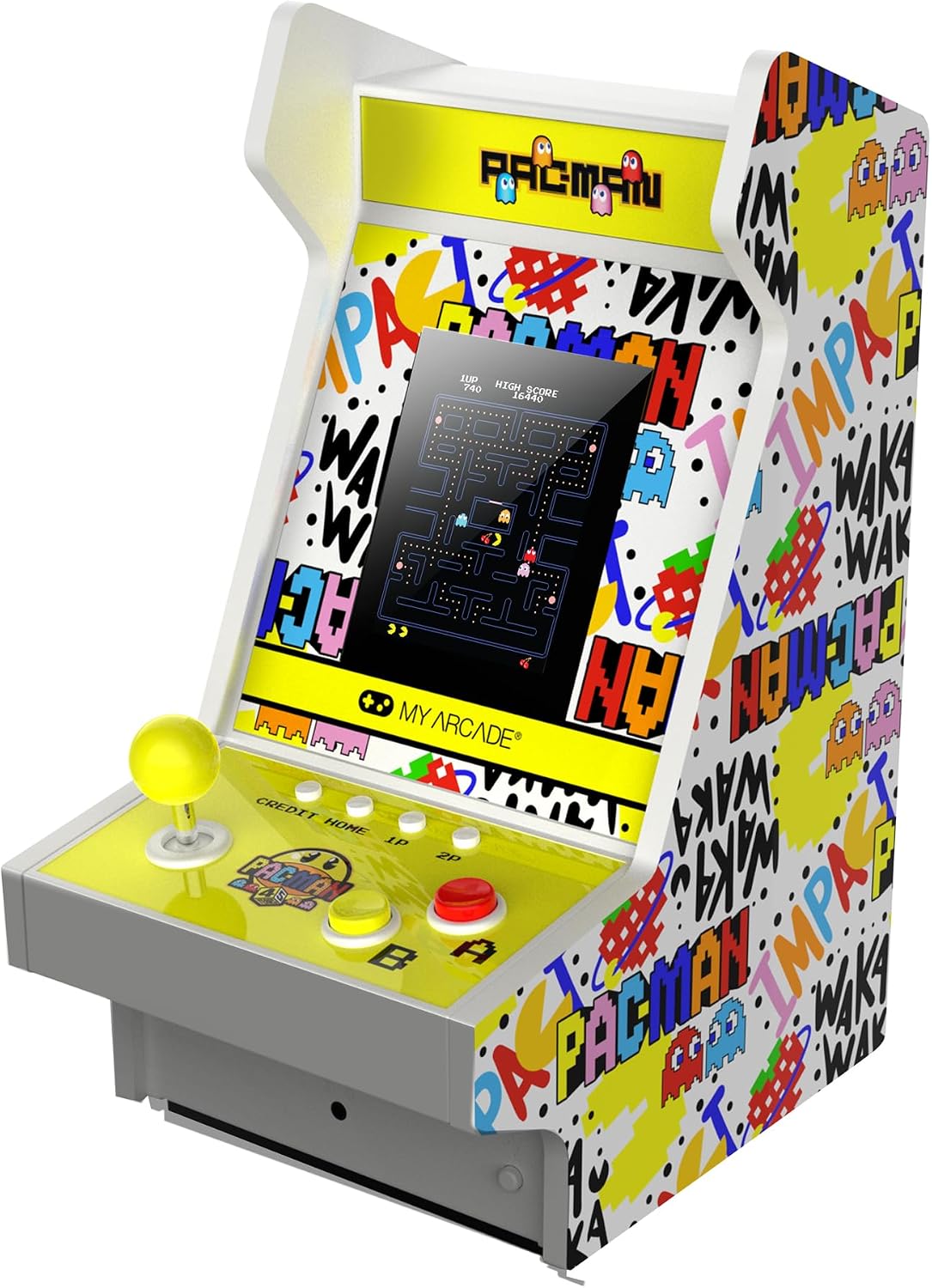 My Arcade Retro 11″ (3.5″) Mighty Player PAC-MAN 45TH ANNIVERSARY (5 Games)