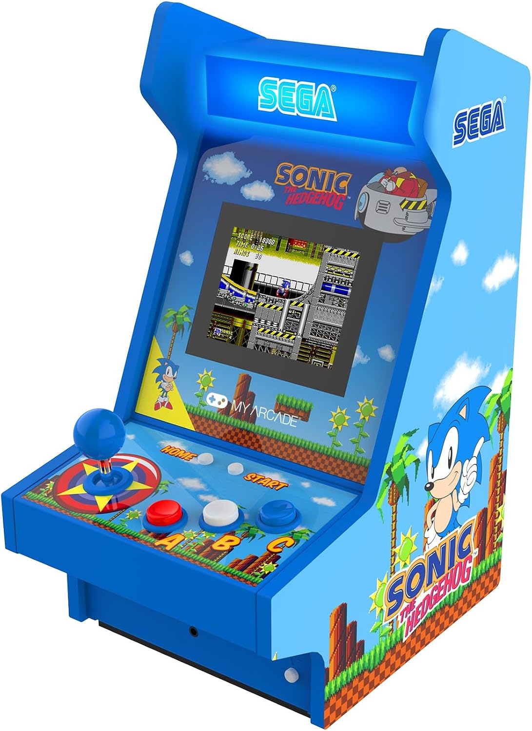 My Arcade Retro 11″ (3.5″) Mighty Player SONIC THE HEDGEHOG (4 Games)