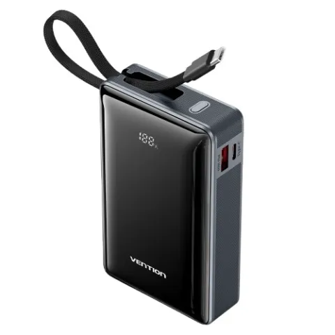 Vention Powerbank 20000mAh 65W+Built-in USBC FKDM0