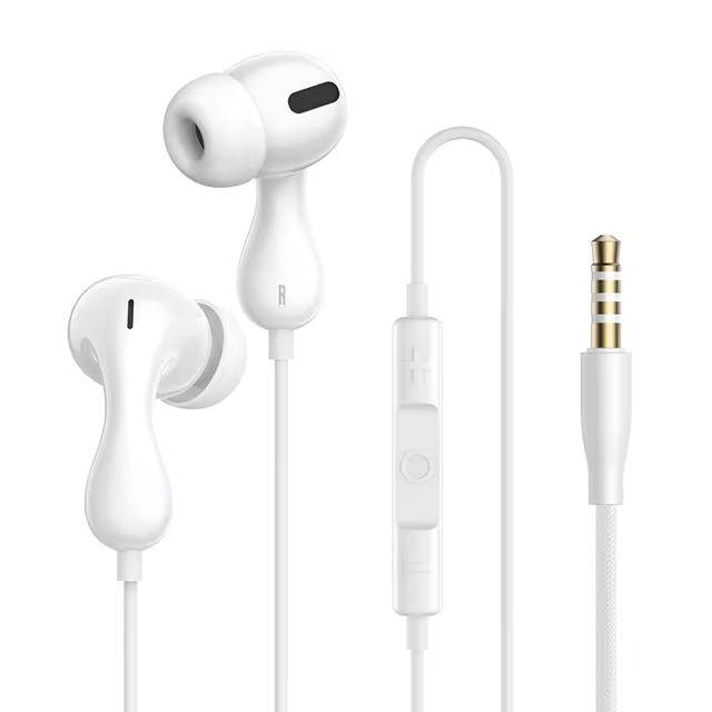 Baseus Headphones In Ear Wired 3.5mm HiRes HZ20 White