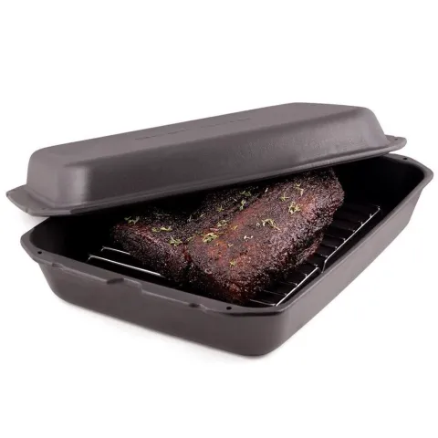 BROIL KING CAST IRON MULTI ROASTER PAN WITH LID