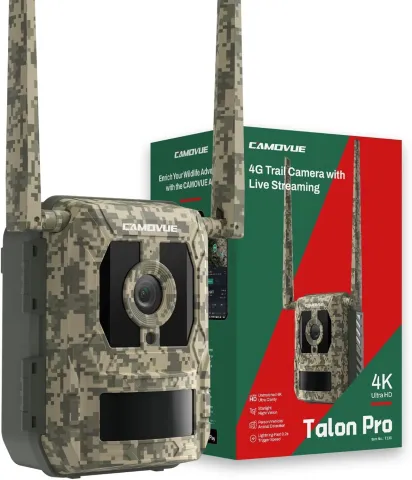 Reolink Camovue Talon Pro S130 4K 4G Wildlife Battery Solar Camera (with Lithium Battery included)