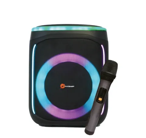N-Gear FLASHBANGER 606 Karaoke Speaker BT/USB with 1x Wireless Microphone