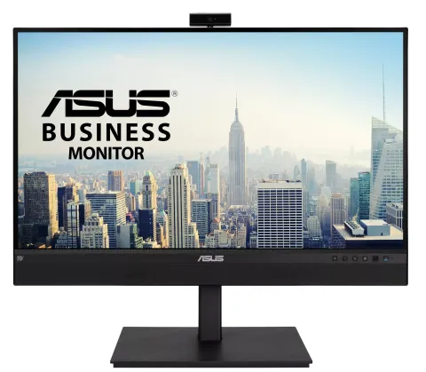 ASUS Monitor VideoConferencing 27” 2K 60Hz Ergonomic Webcam Speakers AI Microphone BE27ACSBK