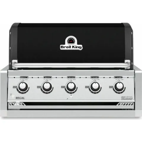BROIL KING REGAL 520 BI BUILT IN GAS GRILL 5 BURNERS