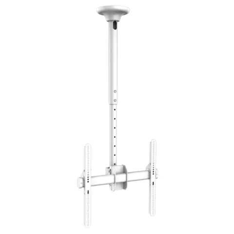 GBC TV Ceiling Mount 40×40 50kg 56-91cm up to 80″ White TCM-3280