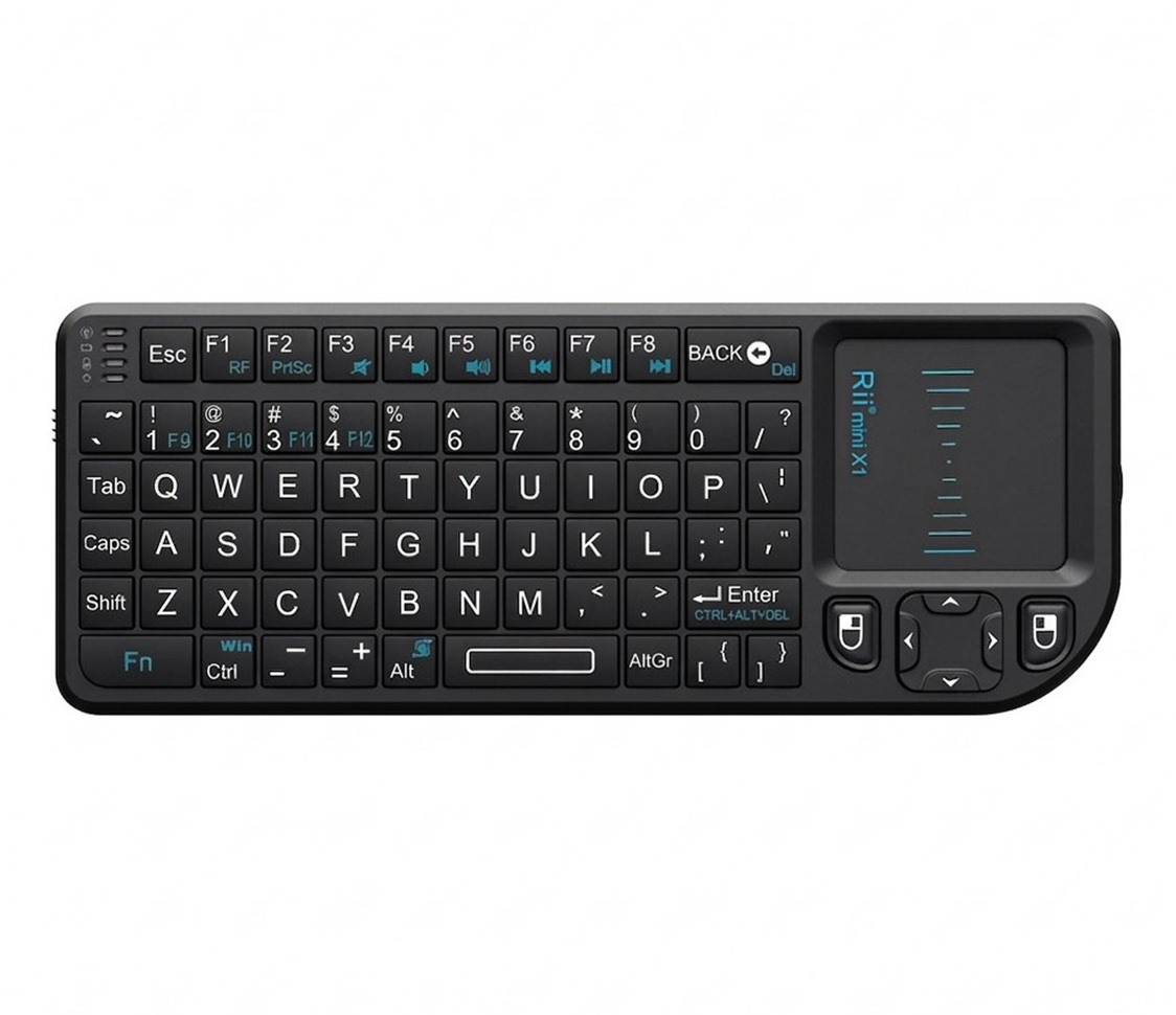 Rii Mini Keyboard Wireless 2.4GHz with Touchpad X1