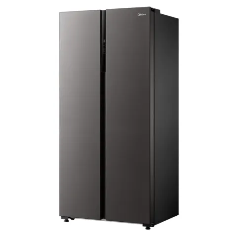 MIDEA SIDE BY SIDE FRIDGE MDRS619FIE45 BLACK