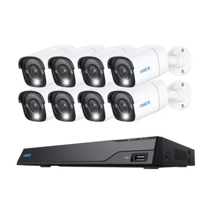 Reolink KIT 16xChNVR+8x8MP Bullet+4TB RLK16-800B8-8MP (NVS16-8MB8)