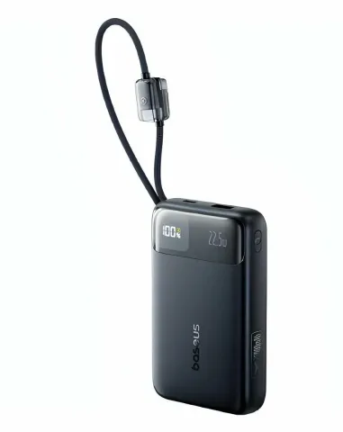Baseus Powerbank 22.5W 20000mAh + Display EnerFill FC11 Black