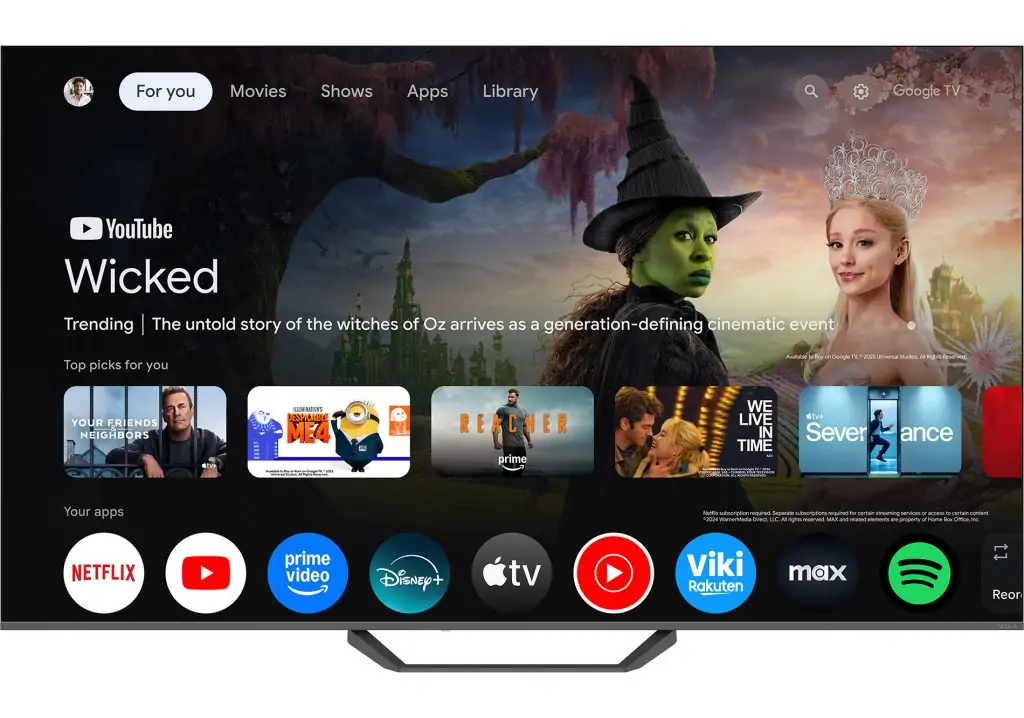 TESLA QLED TV 75″ Q75E655GUS UHD GOOGLE TV