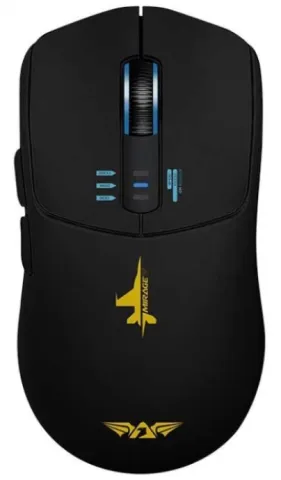Armaggeddon Gaming Mouse Wired+2.4G+BT Rechargeable 500mAh 5B MIRAGE-V Black