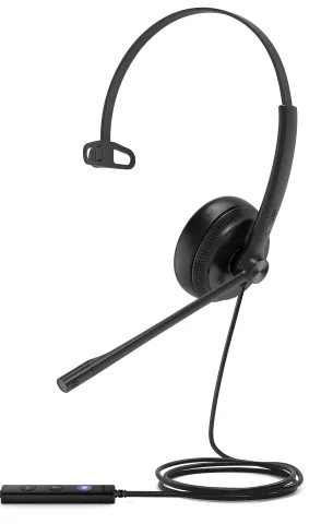 Yealink Headset Wired USB Noise Cancelling USB-A UH34 Mono Teams
