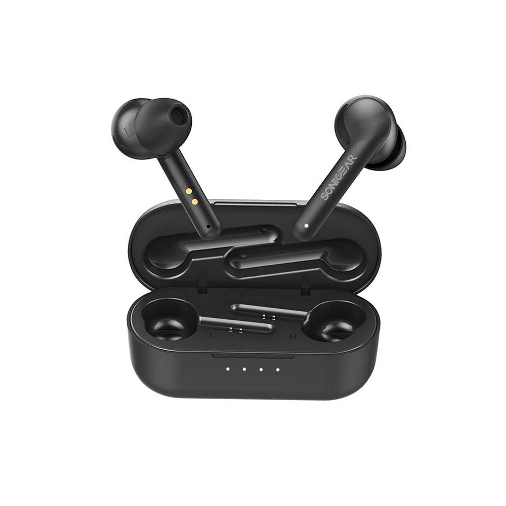 SonicGear EARPUMP TWS 5 PRO IPX5 Earphones Black