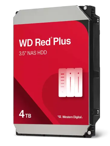 Western Digital HDD 3.5” RED PLUS NAS 4TB WD40EFZZ