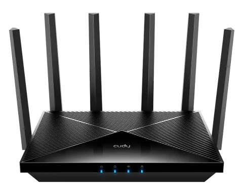 Cudy Router BE6500 Dual Band 2.5GbE Wi-Fi 7 Mesh VPN WR6500H