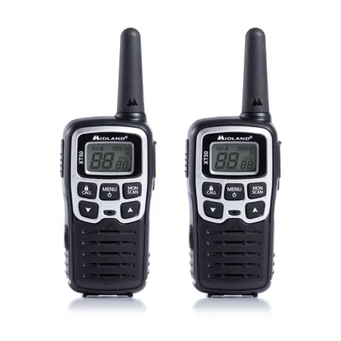Midland XT50 Radio Walkie Talkie with Charging Dock (pair)